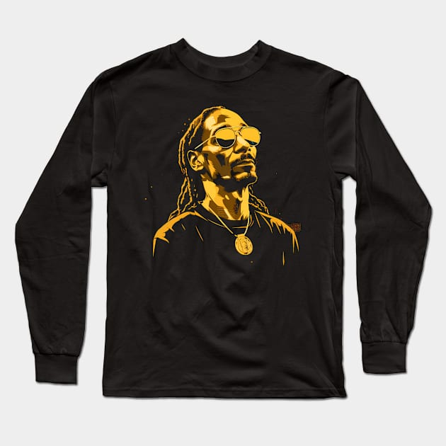 snoop dogg Long Sleeve T-Shirt by WildPackDesign